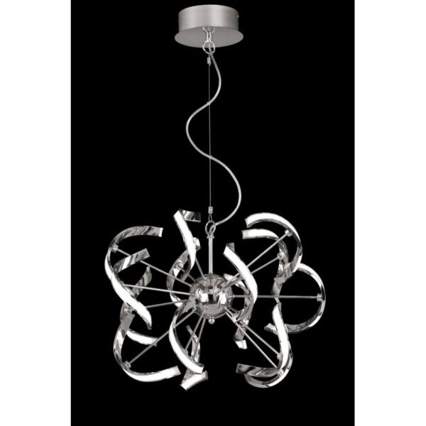 Colgante Elba, led, cromo, 30w, luz neutra