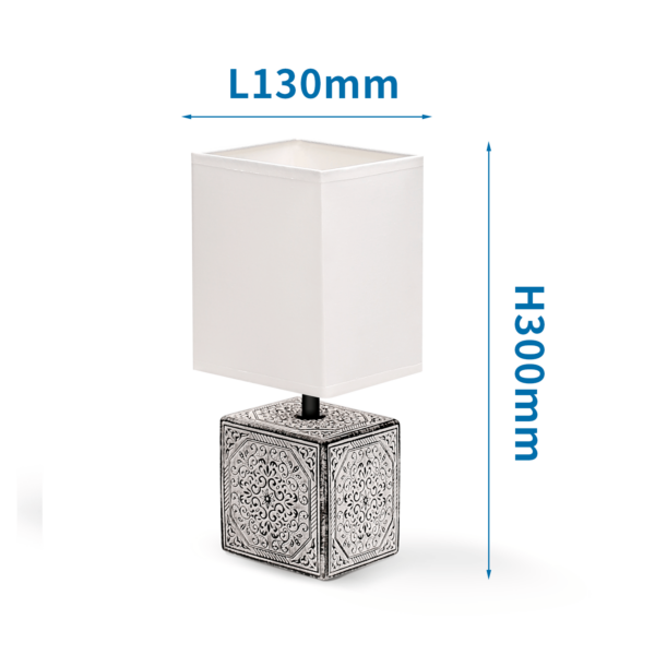 Sobremesa cerámica Negro/Blanco BASE CU PQ - Imagen 5