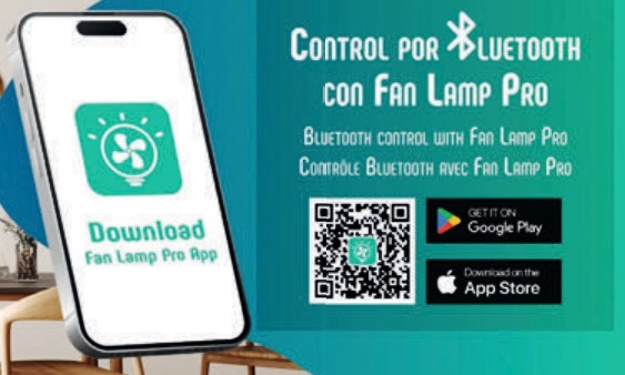 Ventilador Tíber Aspas Retractiles Color Blanco Motor DC 5 Ventilador Tíber Aspas Retractiles Color Blanco Motor DC - Imagen 5